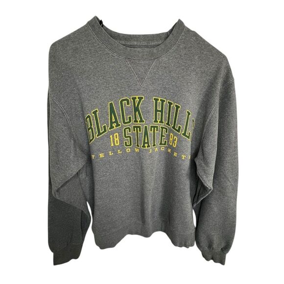 Gear For Sports Black Hills State Yellow Jackets Crewneck Sweatshirt - Picture 1 of 4